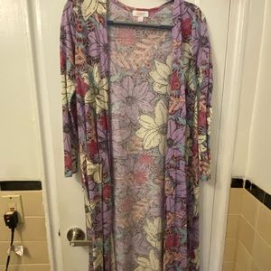 Floral Lularoe Sarah Cardigan